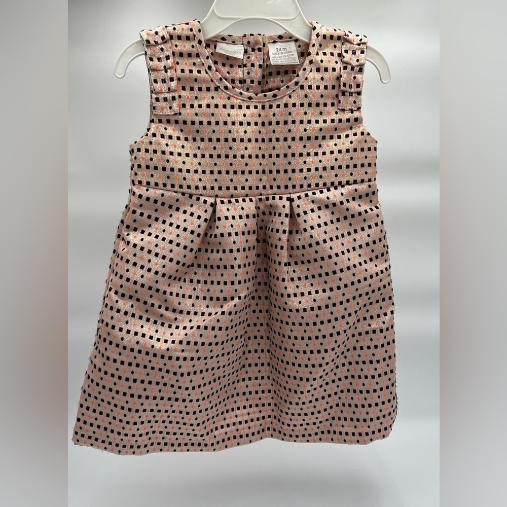 Kardashian Kids 24 Months Gold Sleeveless Dress